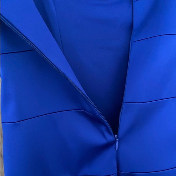 Chic Blue Mini Dress - Picture 6 of 6